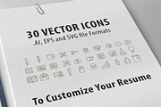 Resume & Cover Letter Template, a Resume Template by Imagine Design (Thumbnail 5 of 5)