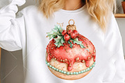 Christmas Cookie Clipart PNG Bundle, a Seasonal Illustration by Canvas Craft (Thumbnail 5 of 10)