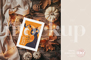 Halloween 5x7 Invitation Card Mockup, a Product Mockup by MoMockups (Thumbnail 3 of 3)