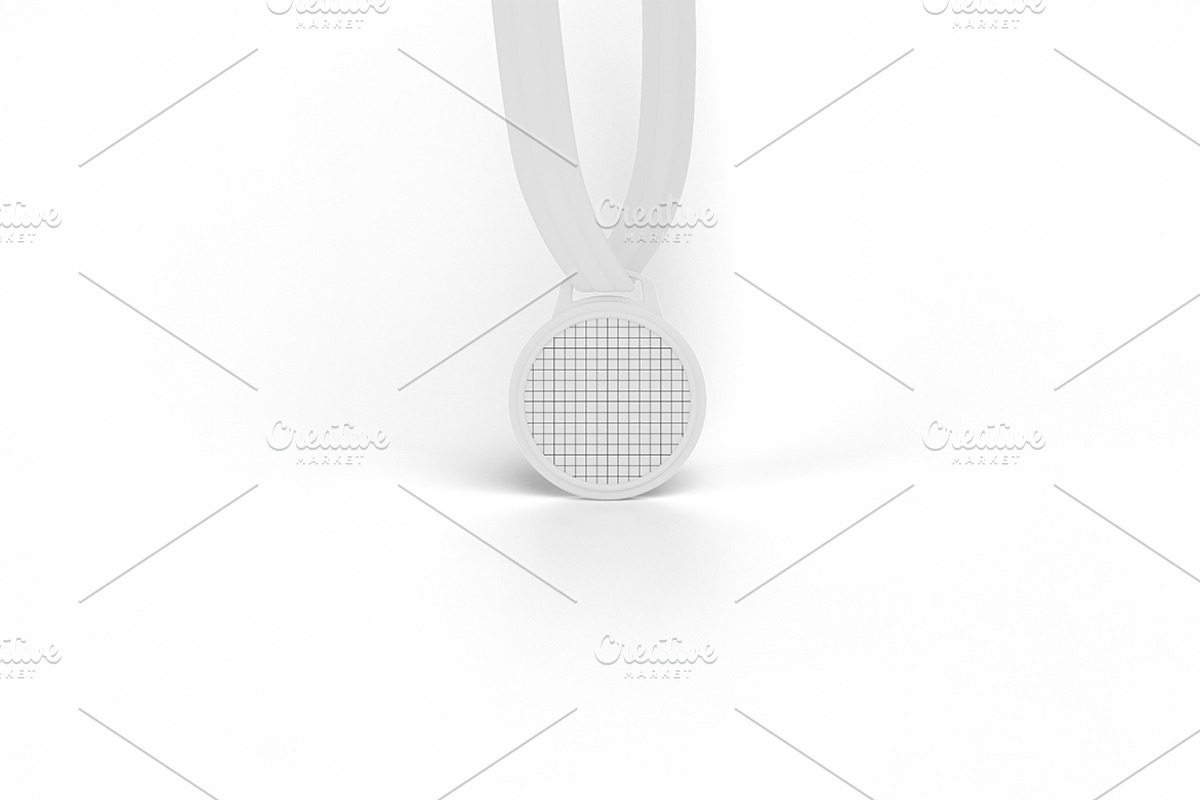 Cartoon Medal Mockup, a Merchandise Mockup by Qaleb Studio (Photo 1 of 2)