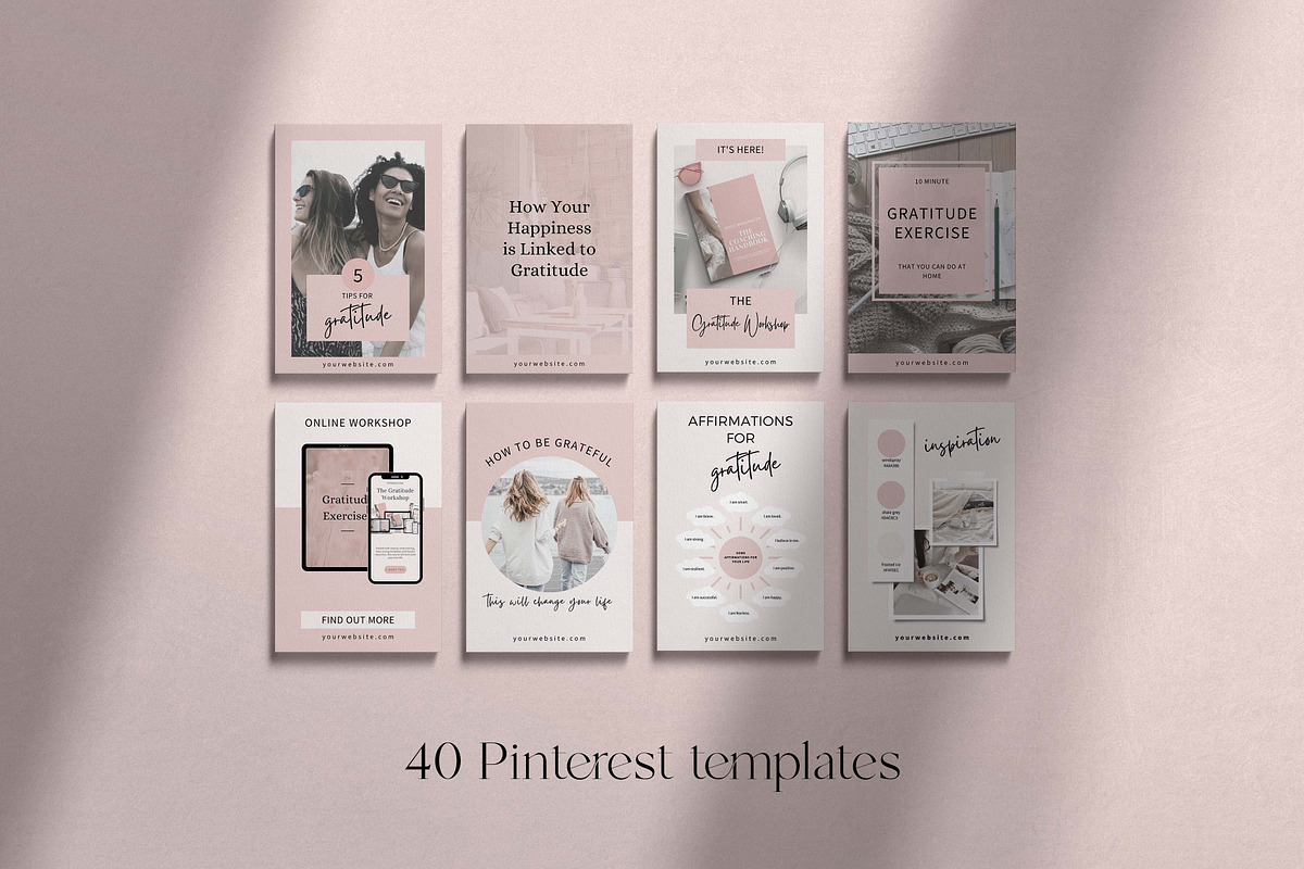 Gratitude Course Creator Canva, a Templates & Theme by Miri Campbell (Photo 11 of 15)