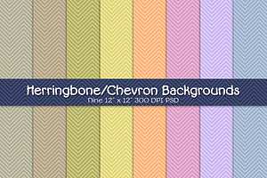 Herringbone/Chevron Backgrounds