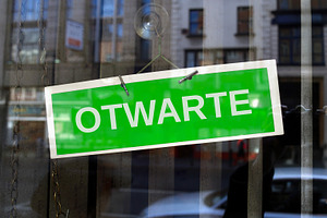open sign in Polish, a Photo by WorldOfPhotos
