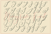 MONOGRAMS BUNDLE A to Z, a Script Font by AMINMARIO (Thumbnail 17 of 37)