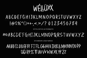 WELLUXX Font