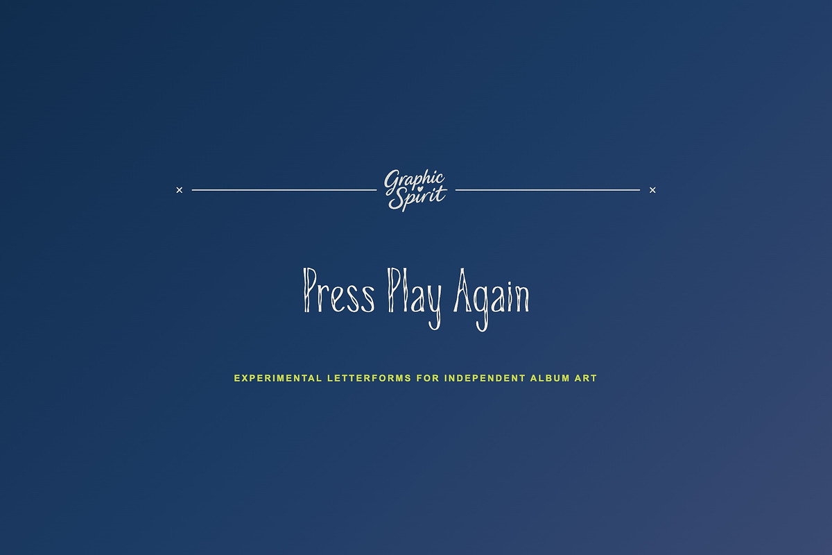 Moth Sausage Album Display Font, a Sans Serif Font by Graphic Spirit (Photo 8 of 8)