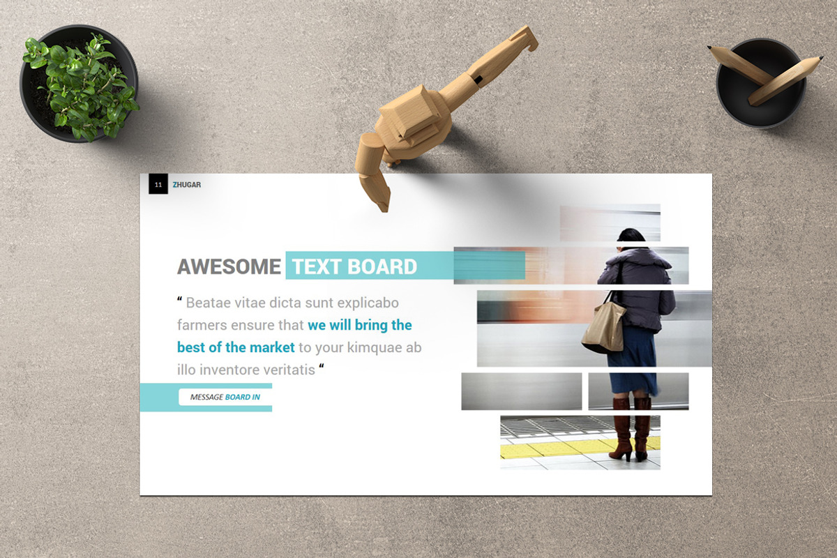 Zhugar Powerpoint, a Presentation Template by Dedijuniadi