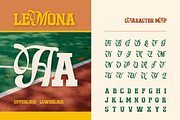 Lemona - Hybrid Style, a Slab Serif Font by Burntilldead (Thumbnail 3 of 13)