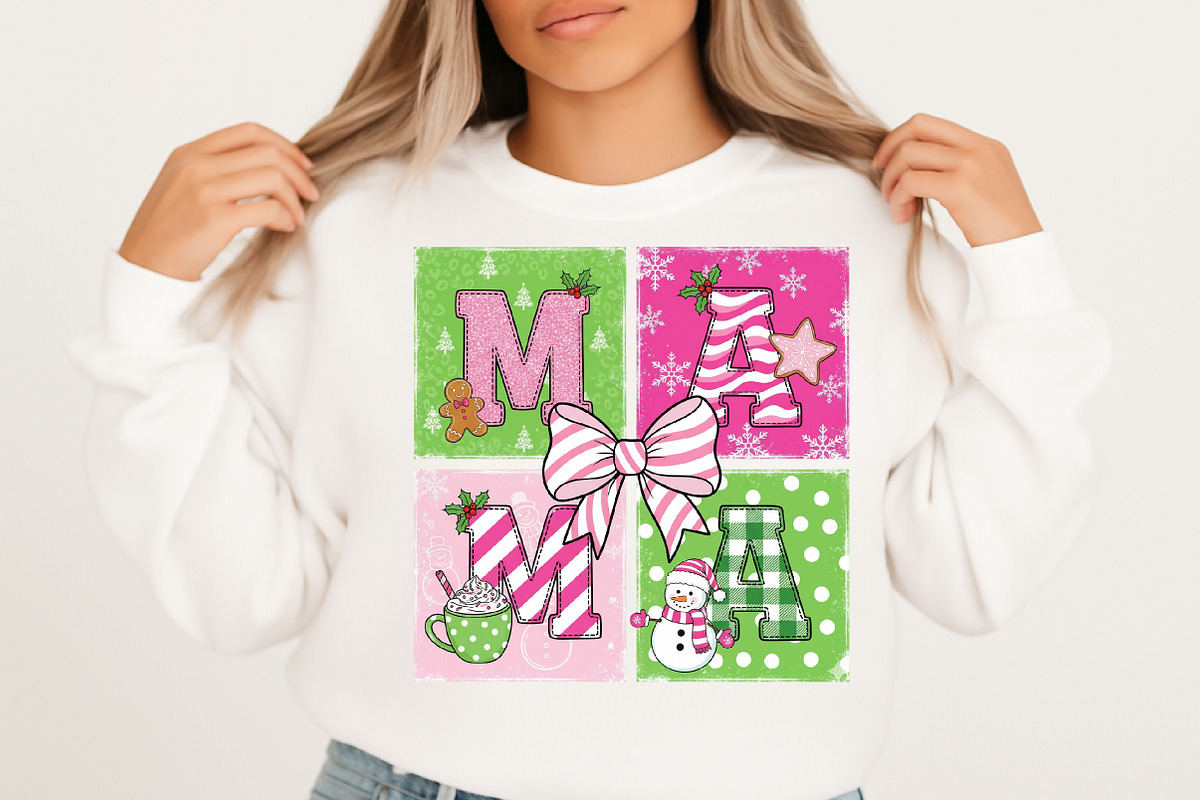 Christmas Mama Coquette Png, an Illustration by Libby Wishes (Photo 3 of 8)