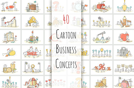 Business concepts with people #3, a Finance Illustration by Sapunkele