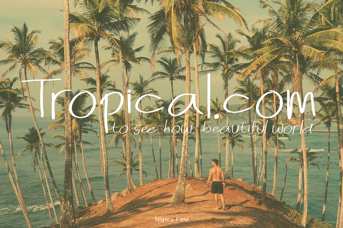 Nigory Handwritten Font, a Handwritten Font by madeDeduk (Photo 8 of 9)