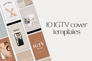 130 Aesthetic Instagram Templates