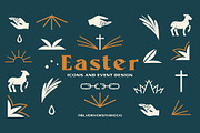 Church Easter Icons and Event Design, a Graphic by Blue River Studio (Thumbnail 1 of 5)