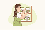 Coconut & Us Illustration, an Object Graphic by Jump Studio (Thumbnail 5 of 12)