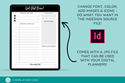 EDITABLE DAILY PLANNER INDESIGN, a Stationery Template by Traveling Designer (Thumbnail 3 of 4)