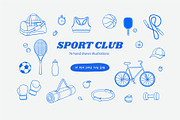Sport Club, a Sport Illustration by Sweet Corner (Thumbnail 1 of 7)