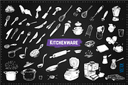 Hand-drawn Cooking and Food Icons, a Decorative Illustration by Margo Miller (Thumbnail 42 of 48)
