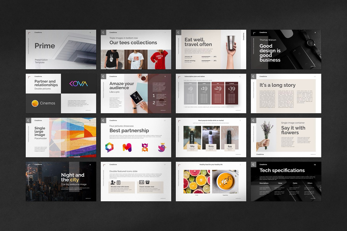 Prime PowerPoint Template, a Presentation Template by Creathrive Design (Photo 7 of 7)