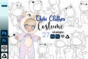 Photoshop Chibi Clothes Clip Studio