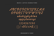 Margents, a Script Font by ShowUp! Studio (Thumbnail 19 of 19)