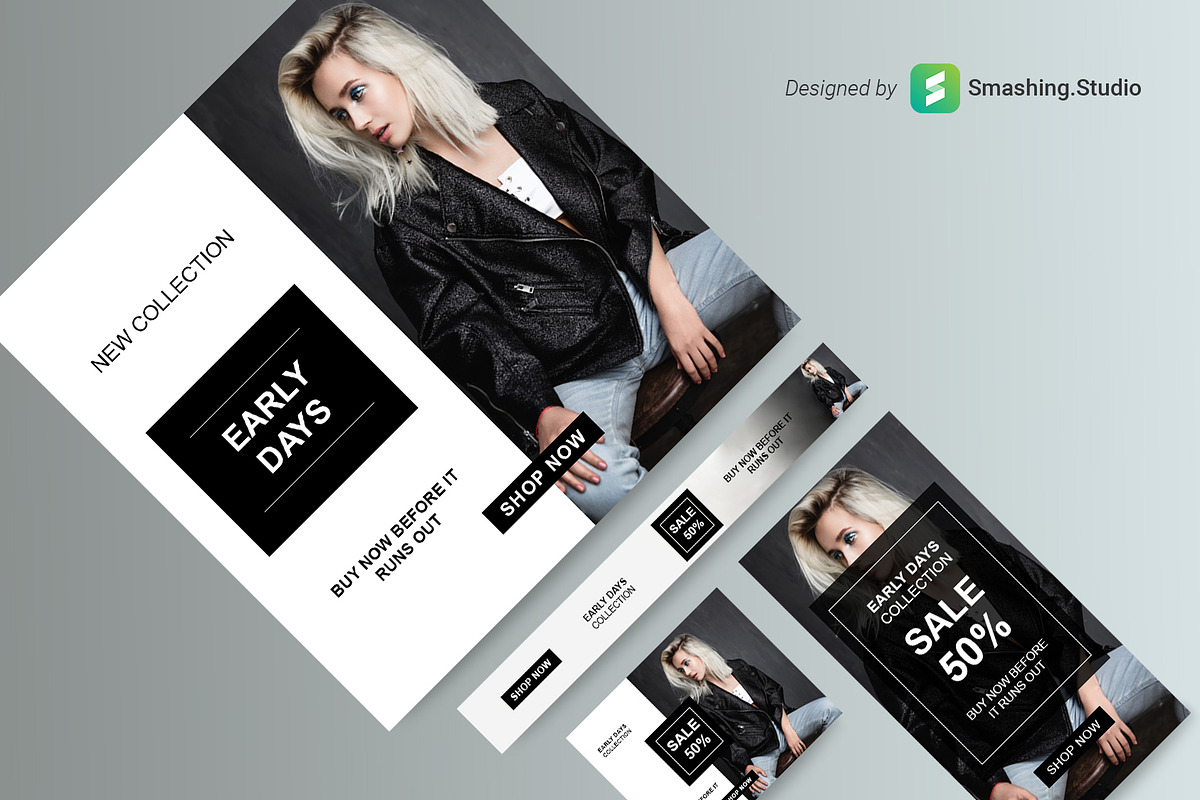 Fashion Web Banner Set, a Templates & Theme by Smashing_Studio (Photo 1 of 3)