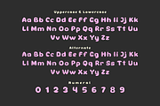 Theren - Bubble Display Font, a Sans Serif Font by twinstd (Thumbnail 4 of 10)