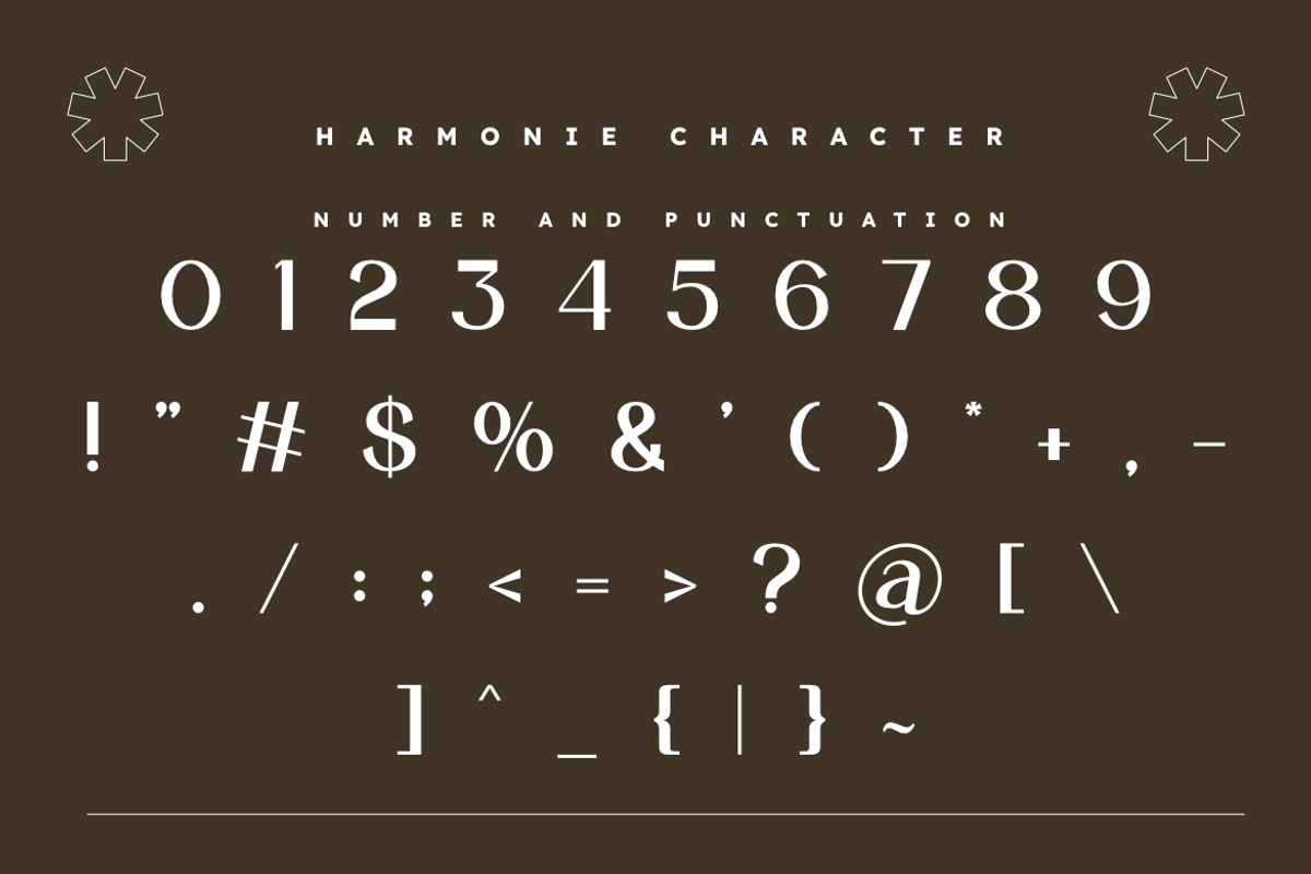 Harmonie | Elegant Modern Sans Serif, a Sans Serif Font by Masyafi Studio (Photo 2 of 8)