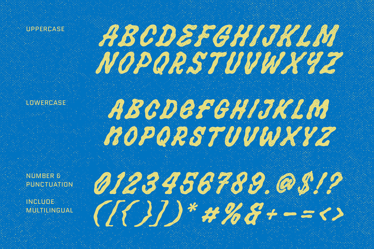 Salty Smile an Unique Display Font, a Handwritten Font by Blankids Studio (Photo 10 of 10)