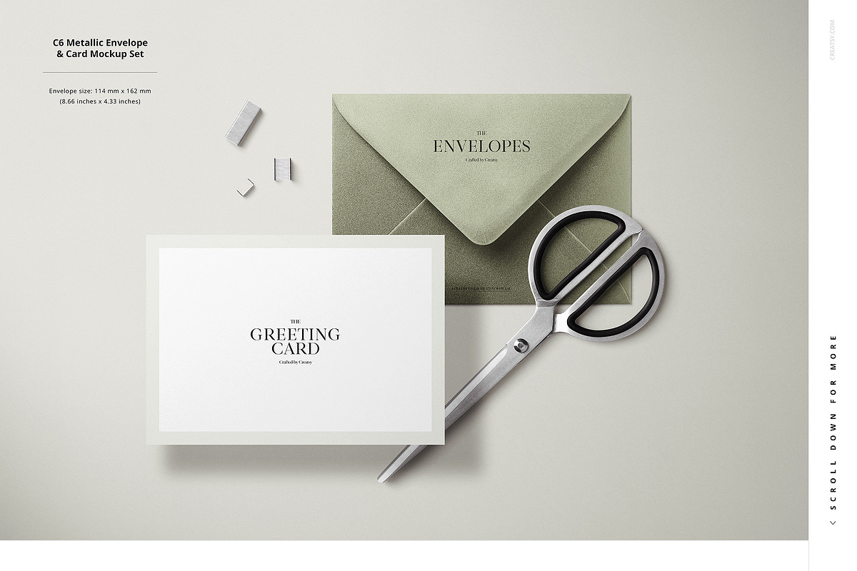 Envelopes & Cards Mockup Bundle, a Stationery Template by creatsy5 (Photo 10 of 18)
