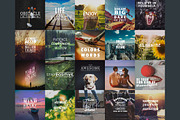 20 Inspiring Instagram Banners, a Social Media Template by SparkleStock (Thumbnail 2 of 10)