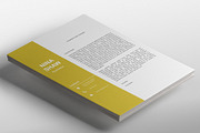 Perseus Resume Template, a Templates & Theme by Nina Shaw (Thumbnail 2 of 8)