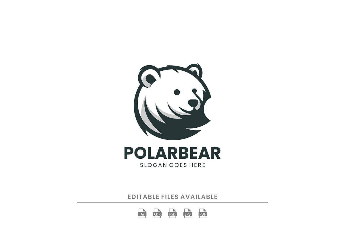Polar Bear Mascot Logo Design, a Branding & Logo Template by Artnivora.Std
