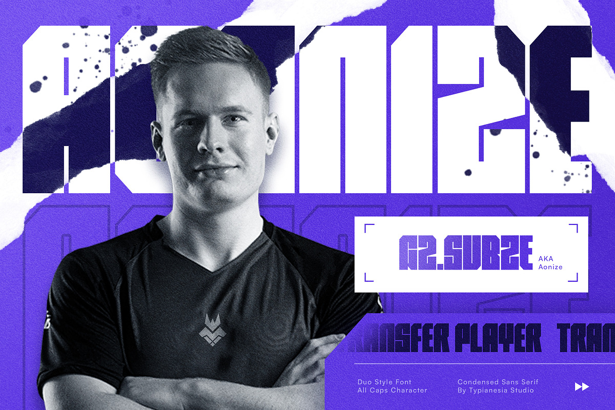 Kuivera - Super Condensed Bold Tech, a Sans Serif Font by Typia Nesia (Photo 8 of 11)