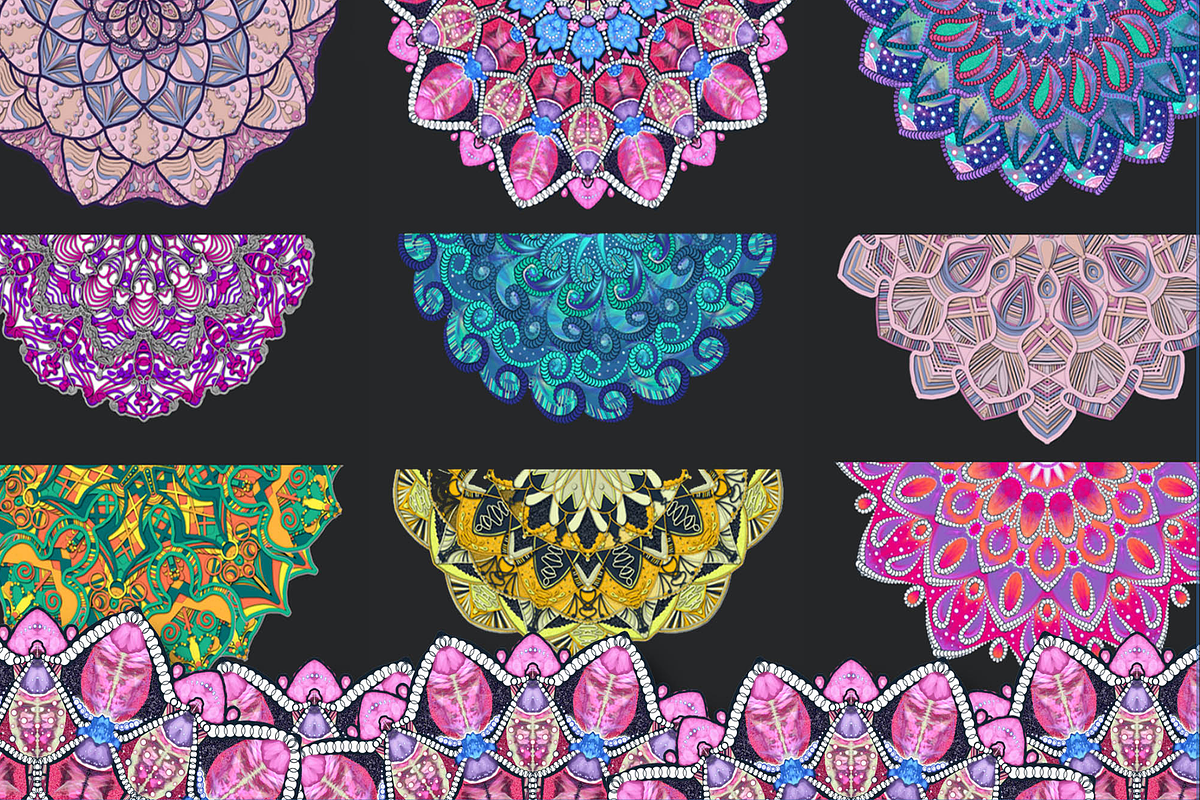 Mandala Card CANVA Template Set, a Templates & Theme by Vibrant Design Shop (Photo 7 of 8)