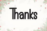 Merry Christmas | Script Font, a Script Font by Scratchones (Thumbnail 8 of 8)