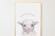 Animals Watercolor Clipart Bundle, an Animal Illustration by Cat In Colour (Thumbnail 37 of 41)