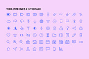 User Interface Line Icons, an Outline Icon by Abstracto-Create (Thumbnail 6 of 9)