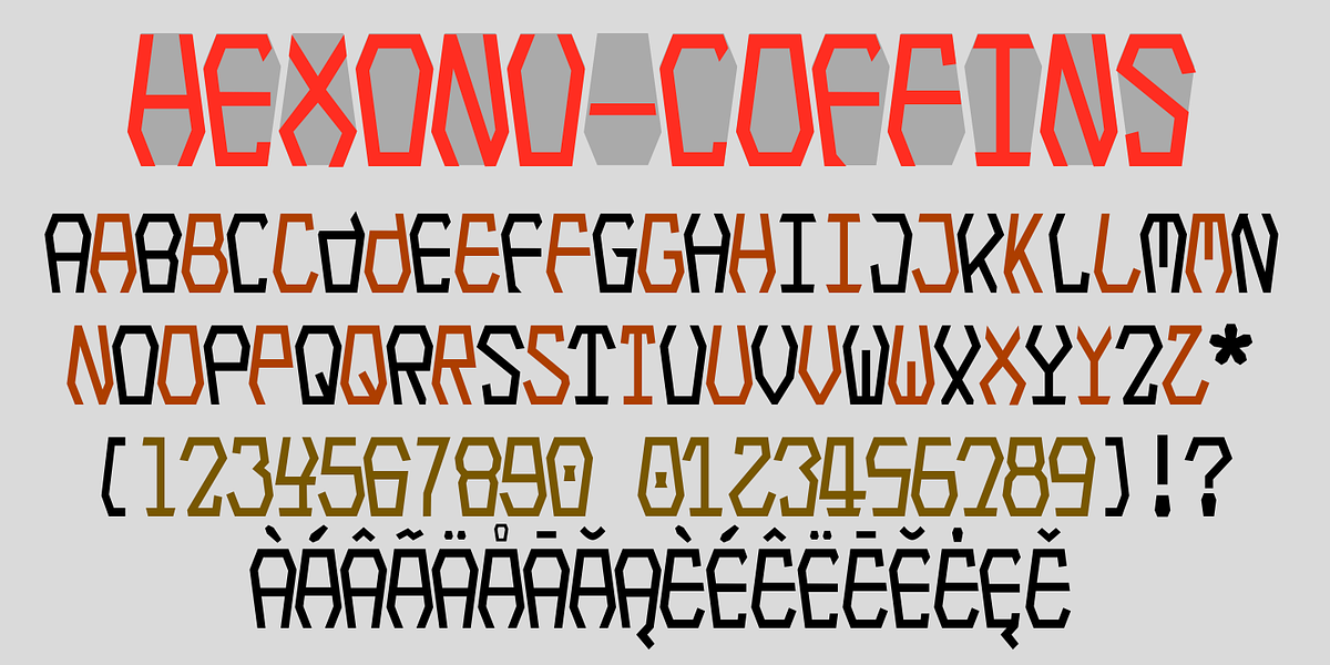 Hexonu, a Sans Serif Font by Ingrimayne Type (Photo 5 of 8)