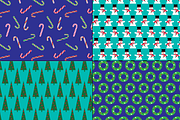 Seamless Christmas Patterns, a Pattern Graphic by Melissa Held Designs (Thumbnail 4 of 9)