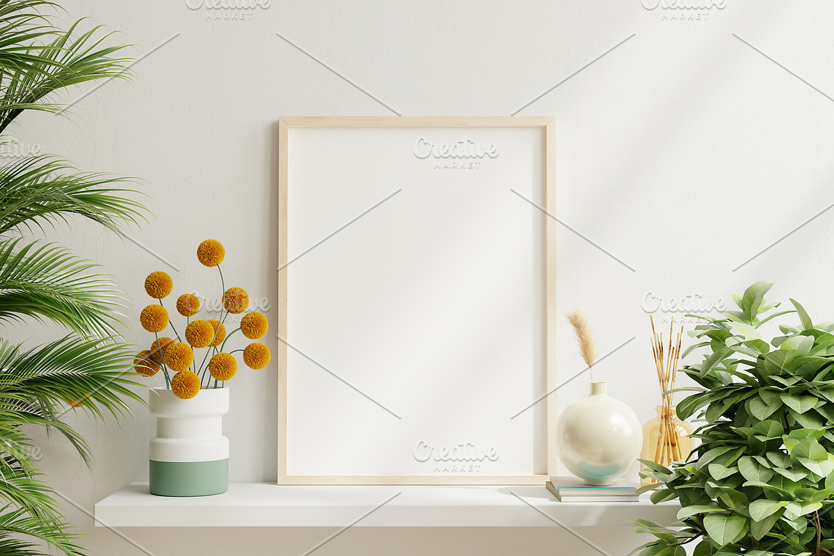 Frame picture mockup 001, a Poster Template by vanitjan (Photo 2 of 2)