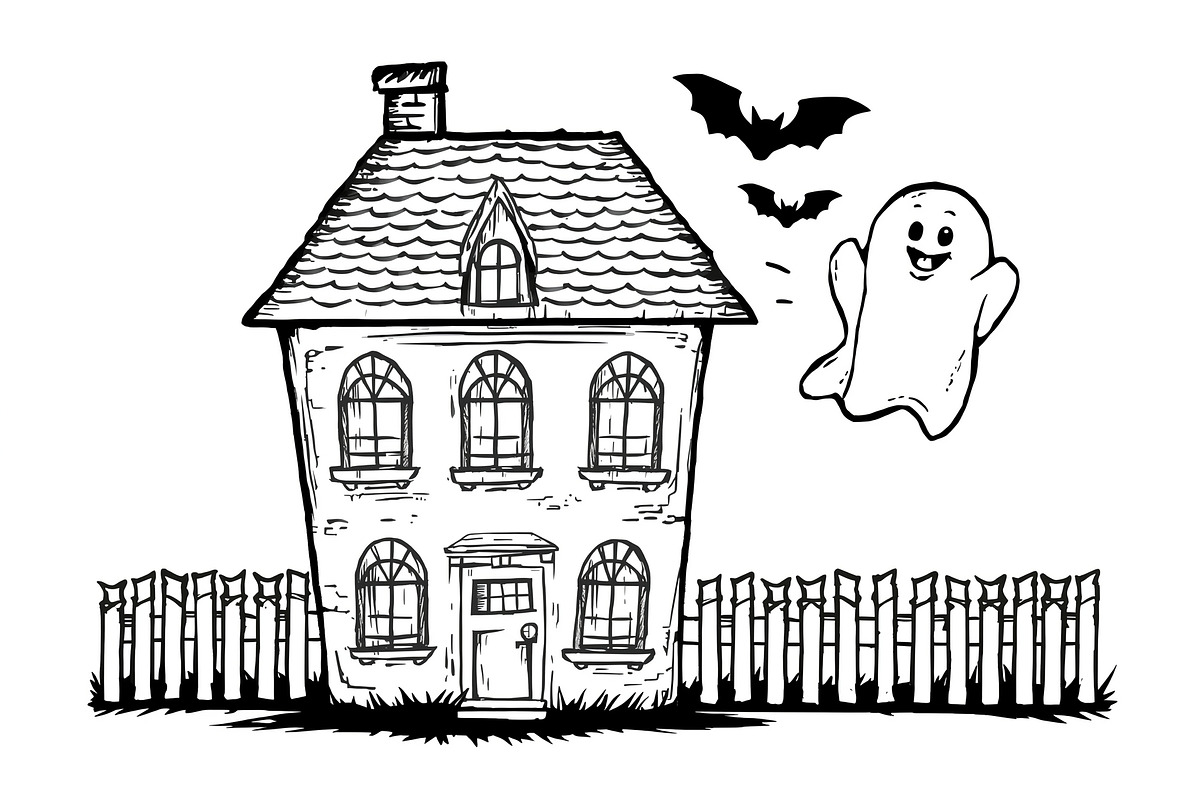 Halloween Coloring Book Bundle, an Illustration by Designs_River (Photo 11 of 26)