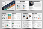 Company Annual Report, a Brochure Template by MightyDesign (Thumbnail 2 of 6)