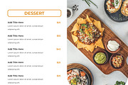 Restaurant Menu Template, a Brochure Template by Jiwstudio (Thumbnail 3 of 3)
