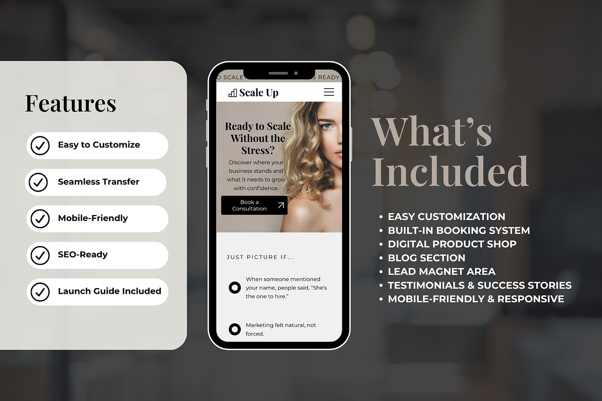 Wix Studio Template – Scale Up Coach, a Wix Template by Collette Collabs (Photo 3 of 3)