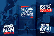Payout Brush Font, a Handwritten Font by khurasan (Thumbnail 3 of 5)