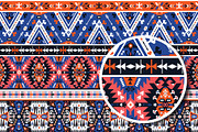 Decorative Tribal Aztec Pattern, a Pattern Graphic by tomuato (Thumbnail 3 of 4)