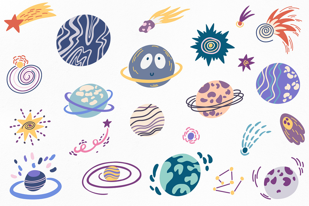 Universe Outer Space, an Illustration by PawLoveArt (Photo 4 of 8)