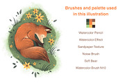 BUNDLE. Brushes for Procreate., a Brush Add-On by Maria Summer (Thumbnail 10 of 32)
