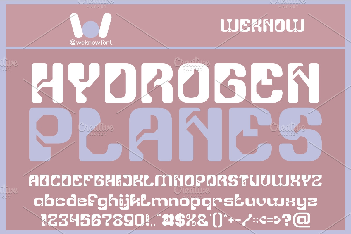 Realistic Option, a Font by weknow (Photo 4 of 5)