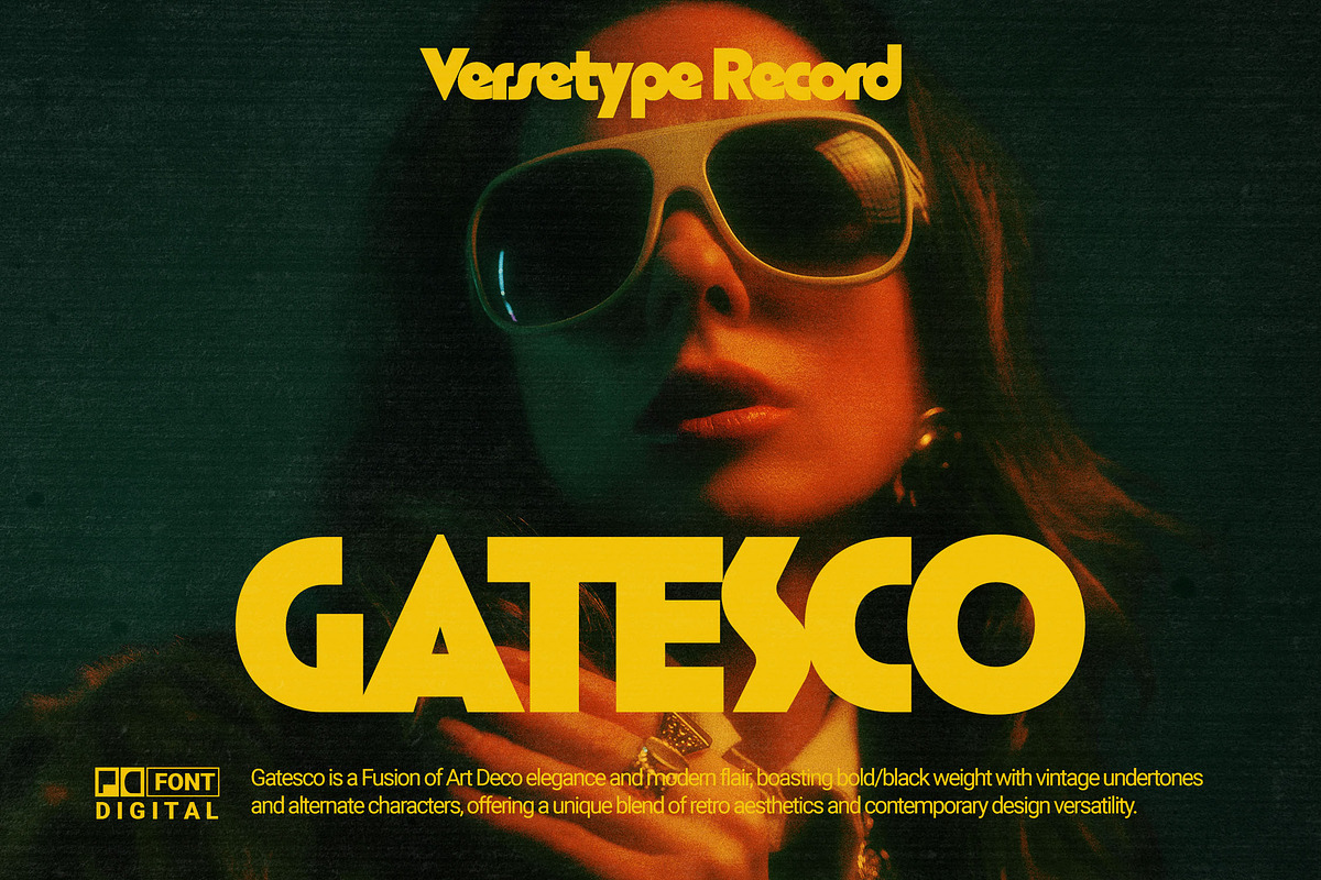 Gatesco, a Sans Serif Font by Versetype (Photo 1 of 12)
